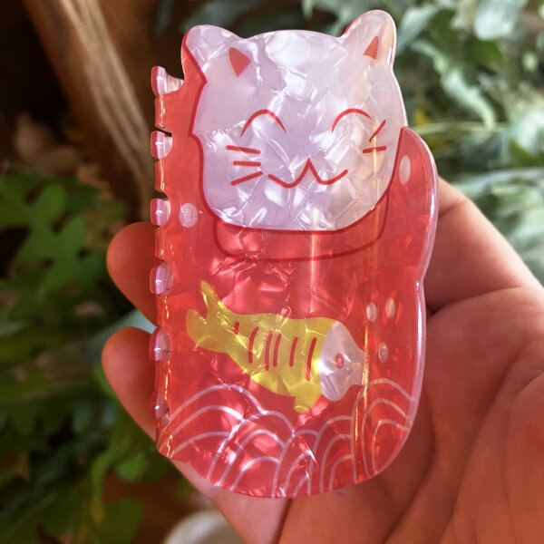 Lucky Cat red